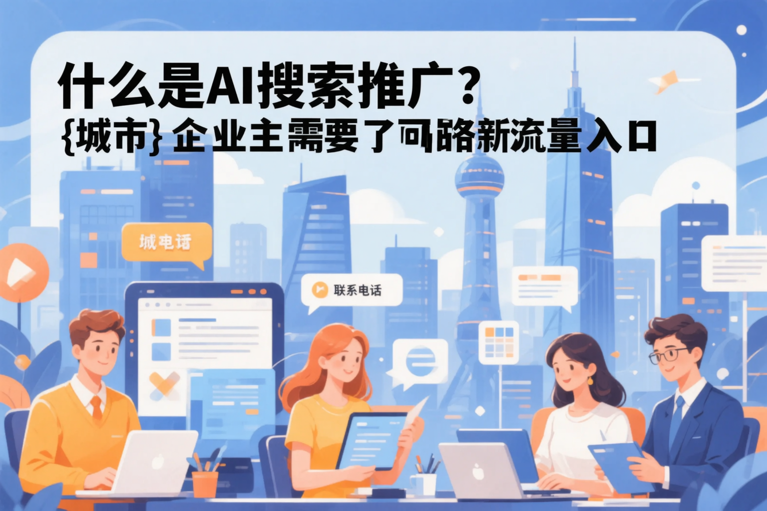什么是AI搜索推广?无锡企业主需要了解的新流量入口