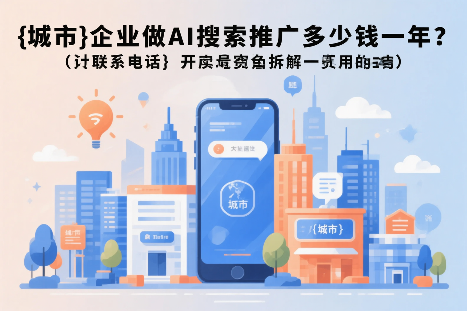 无锡企业做AI搜索推广多少钱一年？真实费用拆解