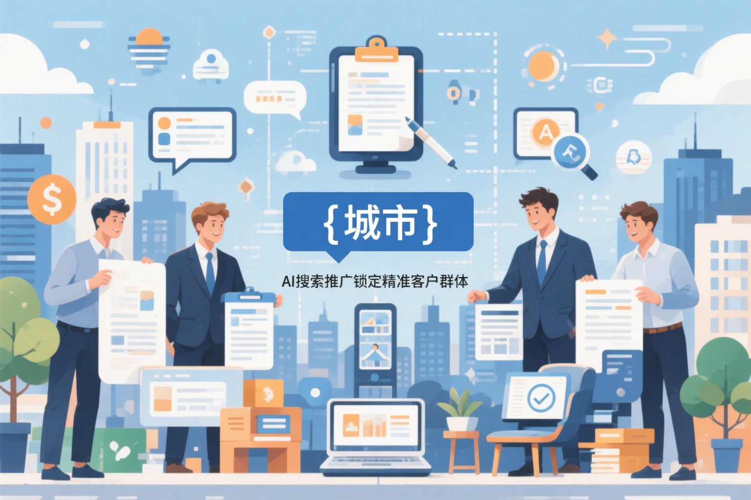 无锡公司如何用AI搜索推广锁定精准客户群体