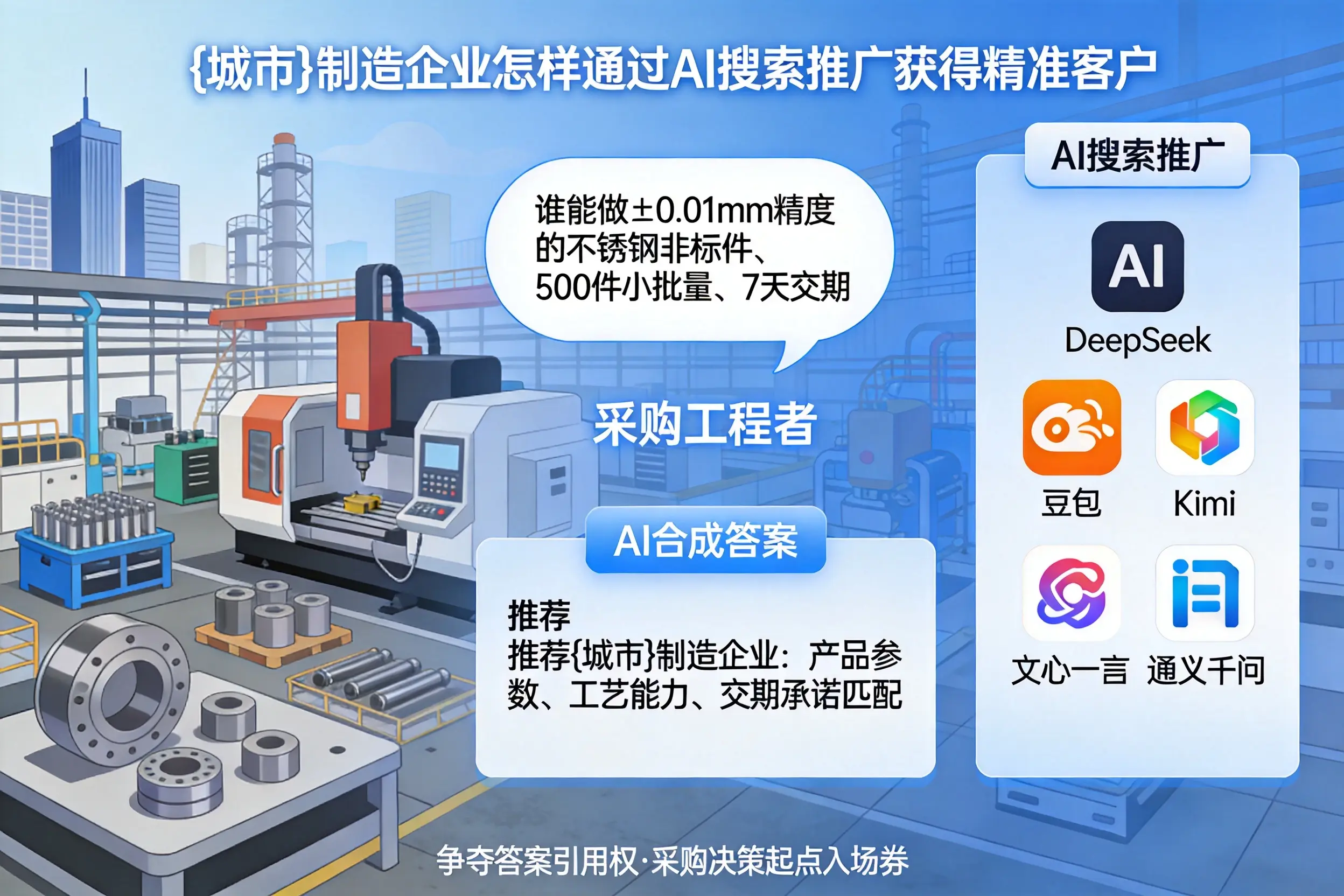 无锡制造企业怎样通过AI搜索推广获得精准客户