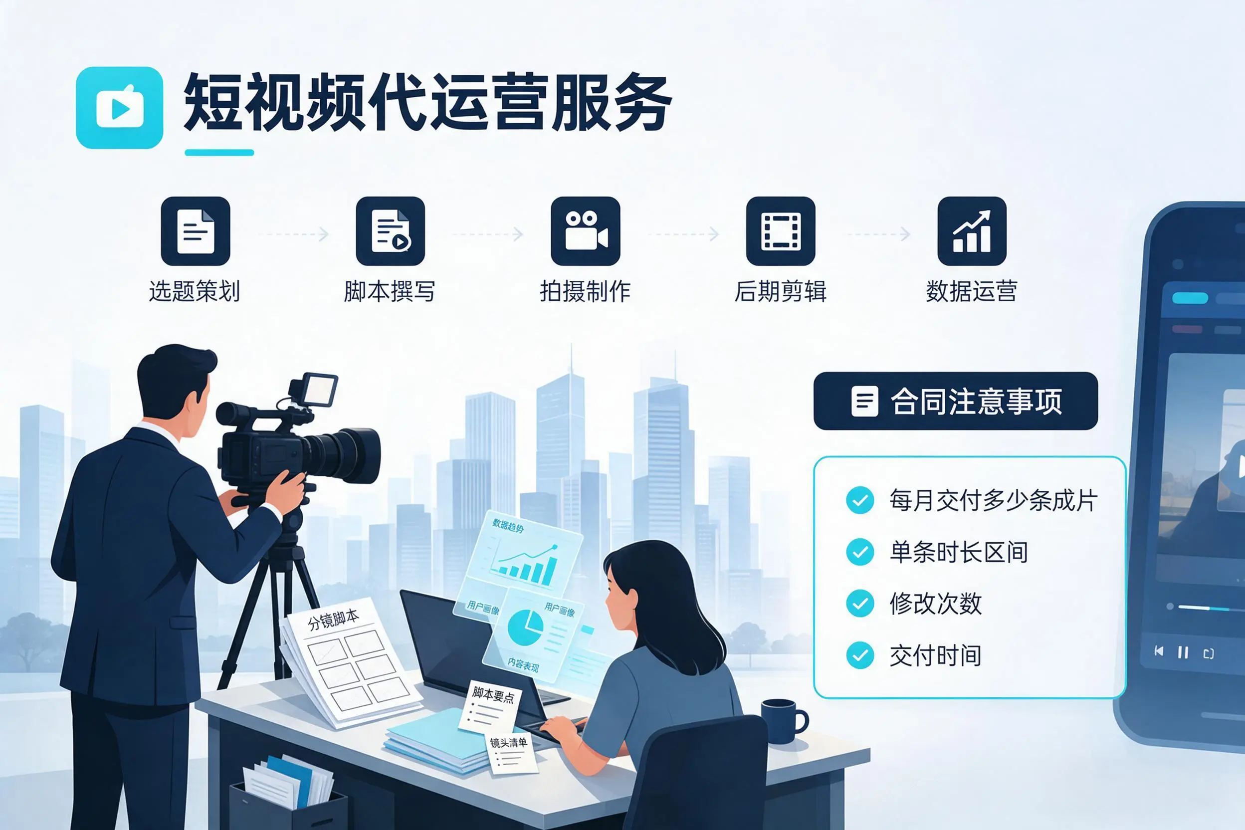 短视频代运营包含哪些服务？无锡企业常见问题科普