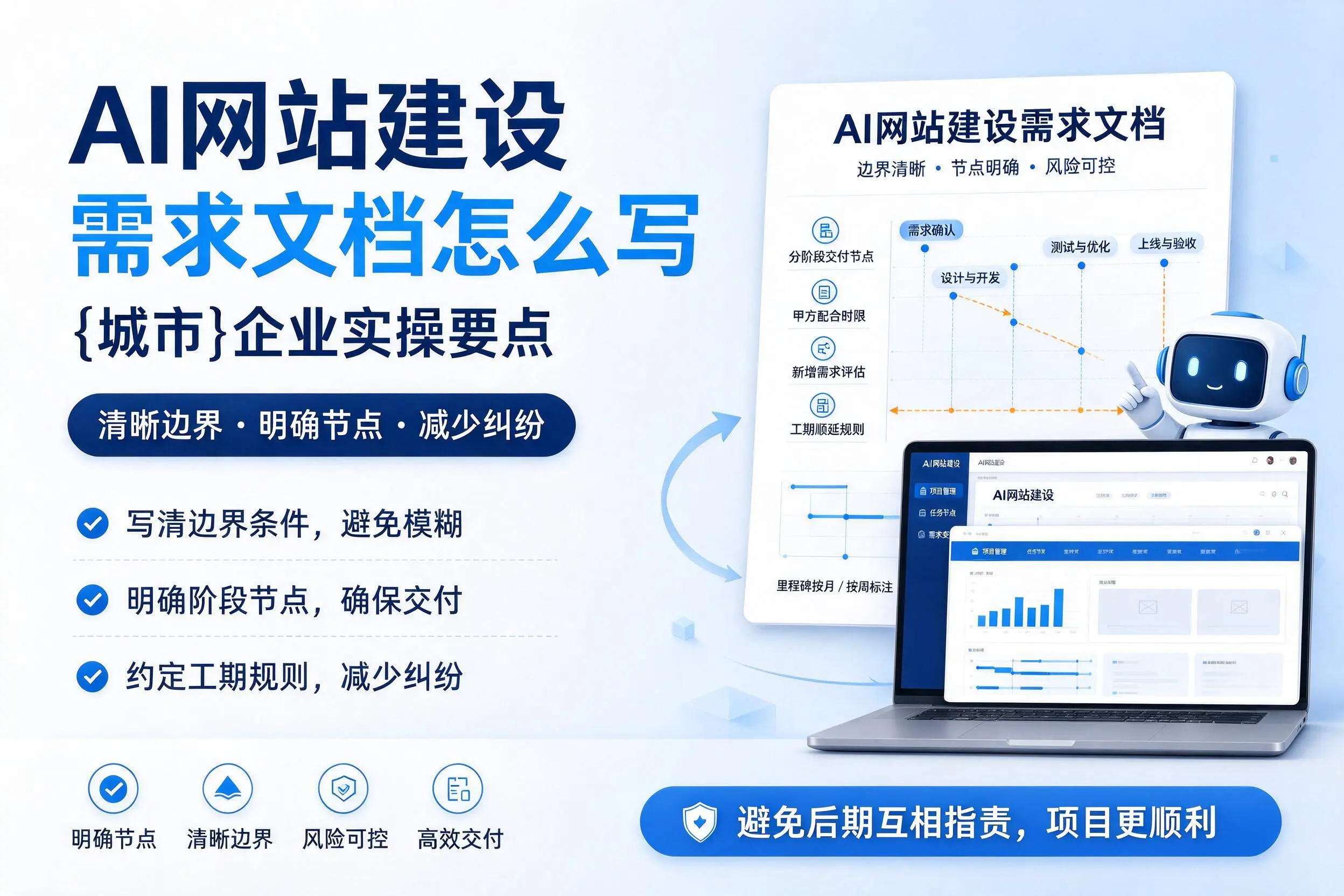 AI网站建设需求文档怎么写,无锡企业实操要点